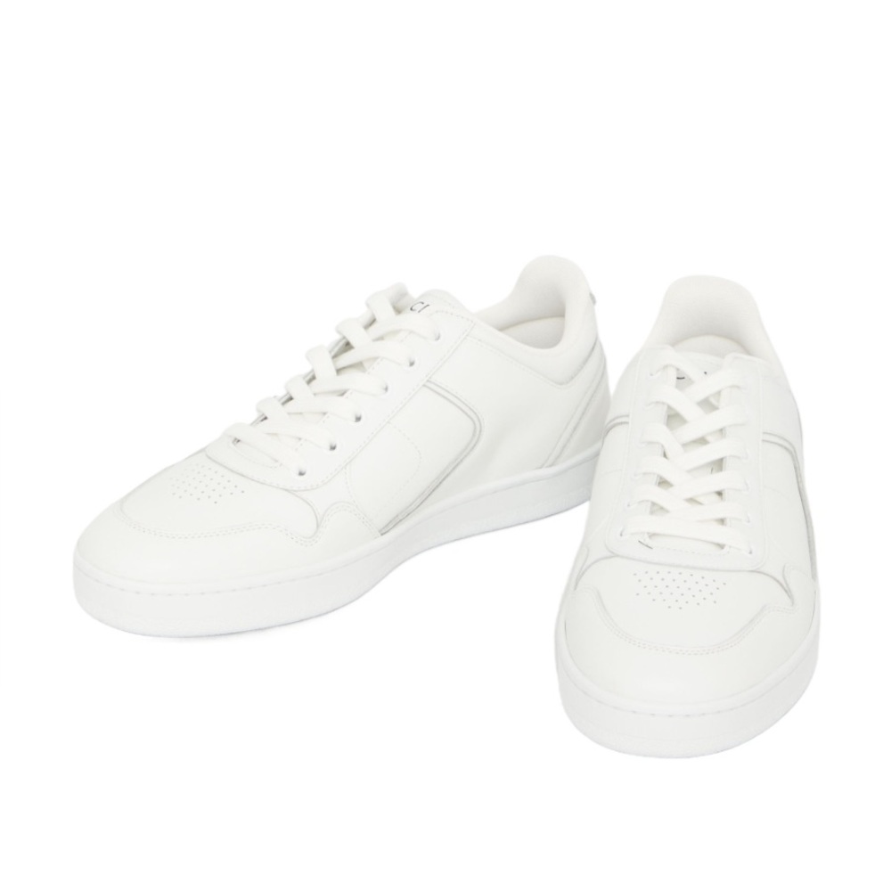 Celine Ct-10 Trainer Low Lace-up Calfskin Sneakers in Optic White Size 38 NIB